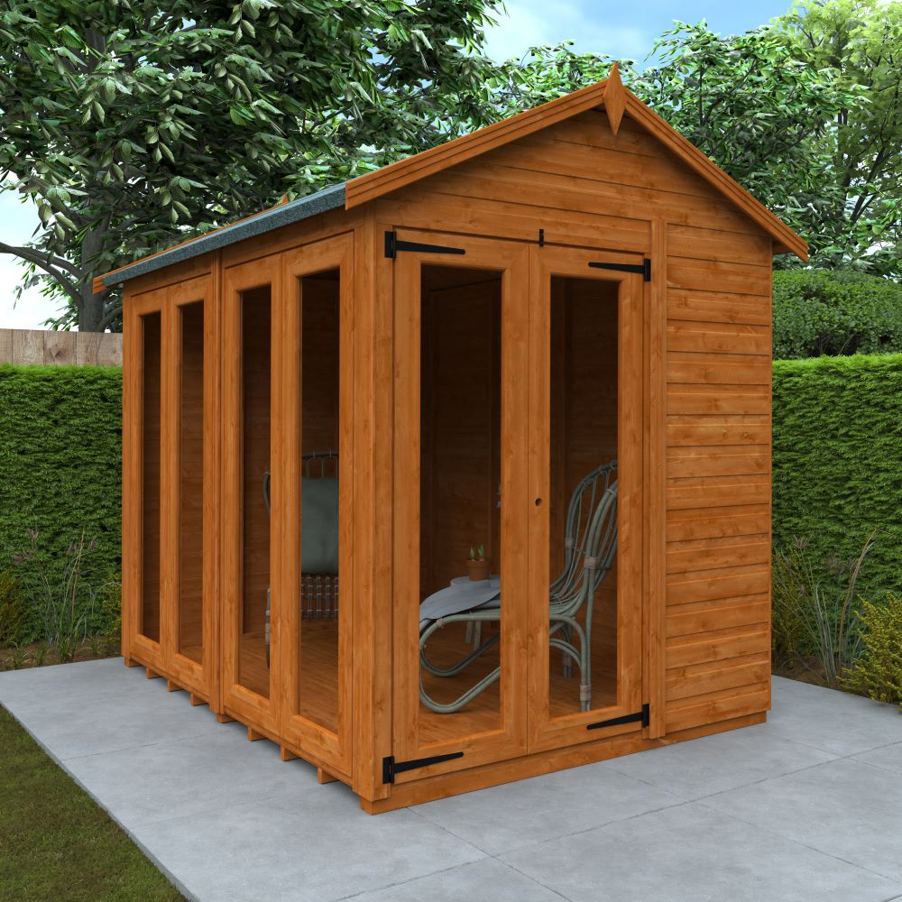 4ft x 4ft Apex Full Pane Summerhouse - Image 2