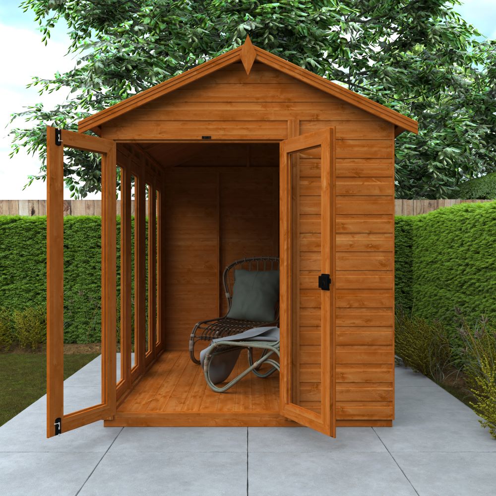 4ft x 4ft Apex Full Pane Summerhouse - Image 3