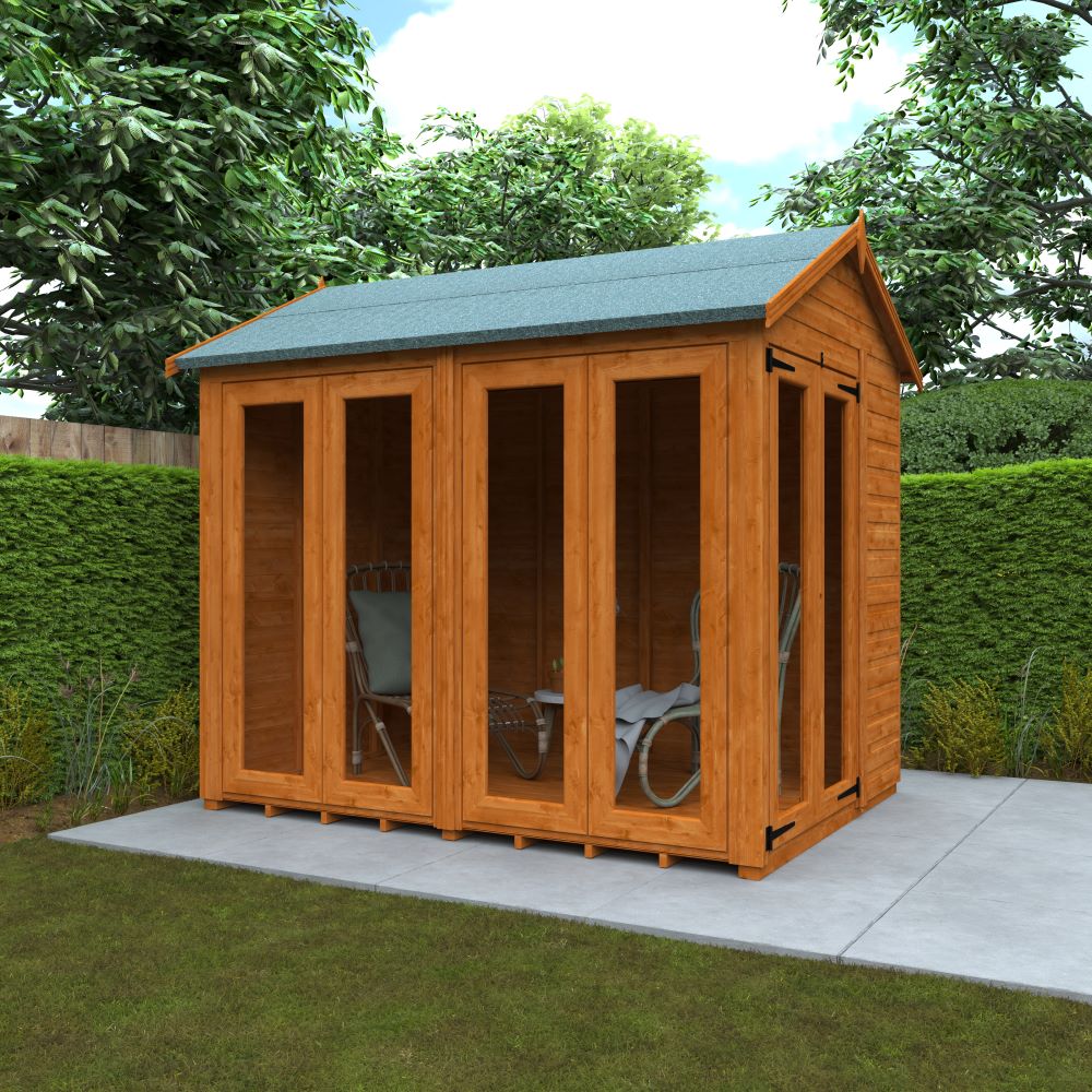 4ft x 4ft Apex Full Pane Summerhouse - Image 5